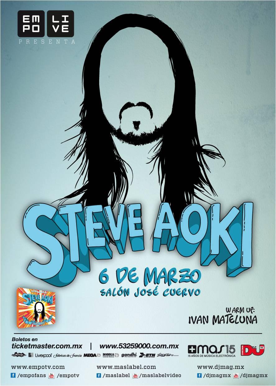 Steve Aoki en México 2012